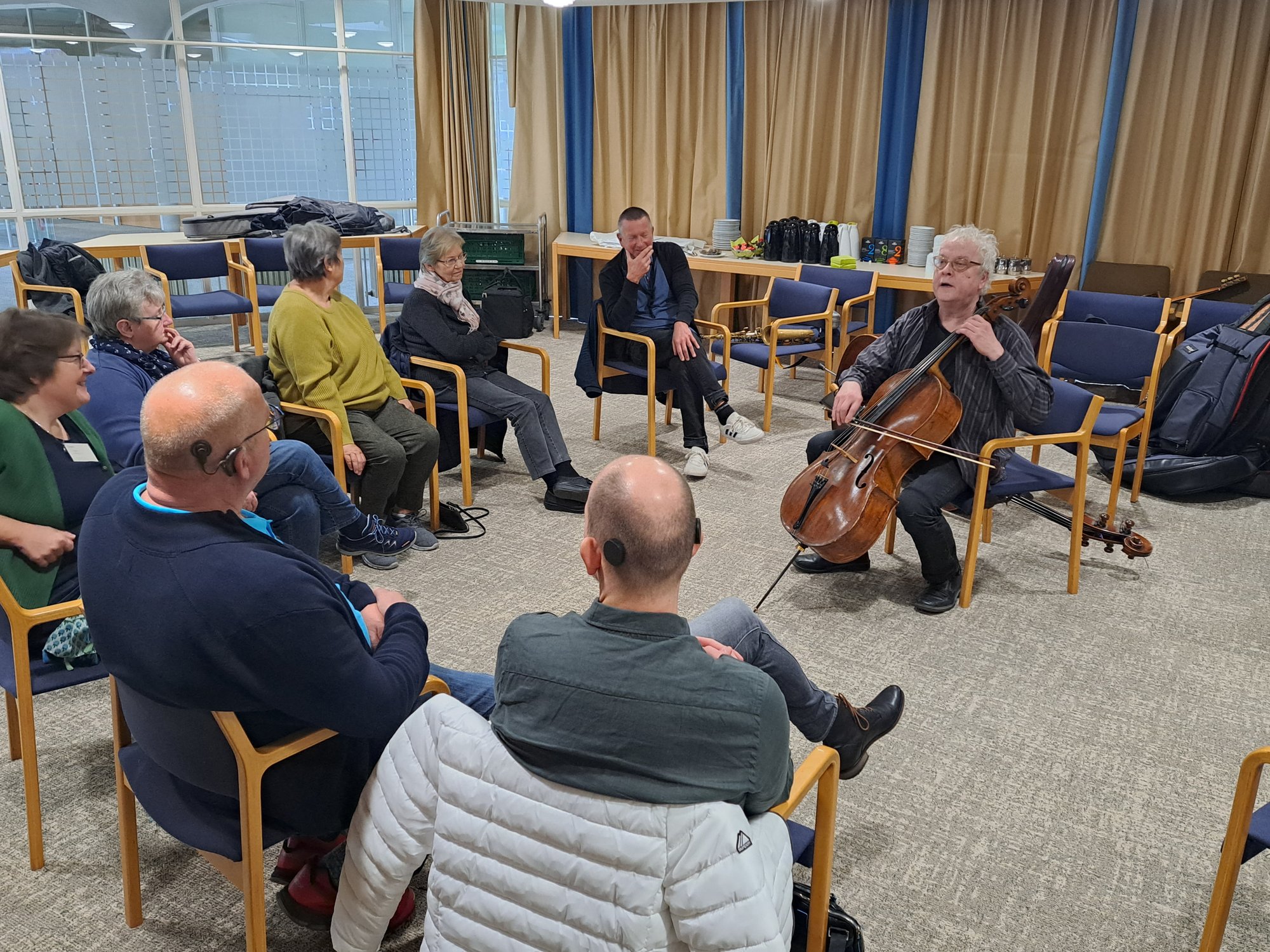 Ein Eindruck in einen der Musik-Workshops | © S. Roder/HSBI